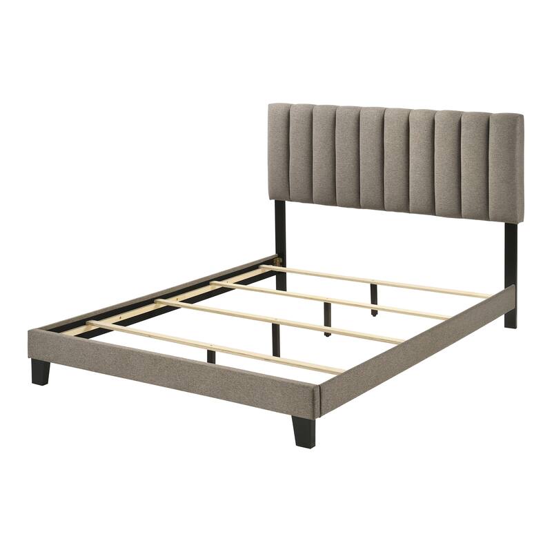 Furniture of America Merro Modern 4-Piece Solid Wood Bedroom Set with Dresser and 2 Nightstands