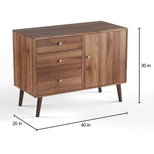 Carson Carrington Horsens 3-drawer Mid-century Modern Buffet