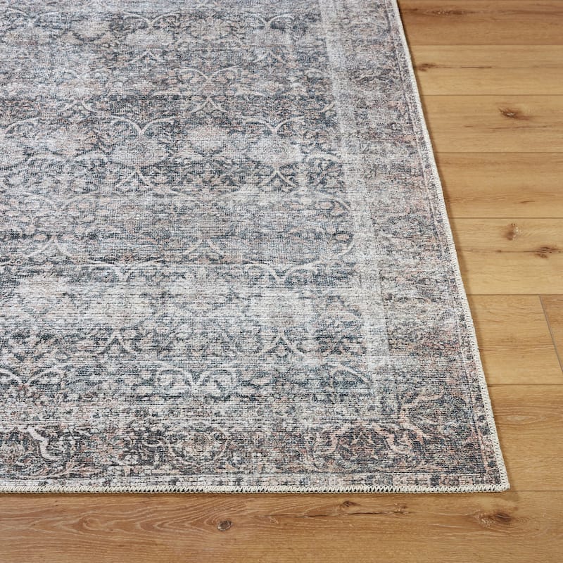 Livabliss x Vivir Lorelai Vintage Washable Area Rug