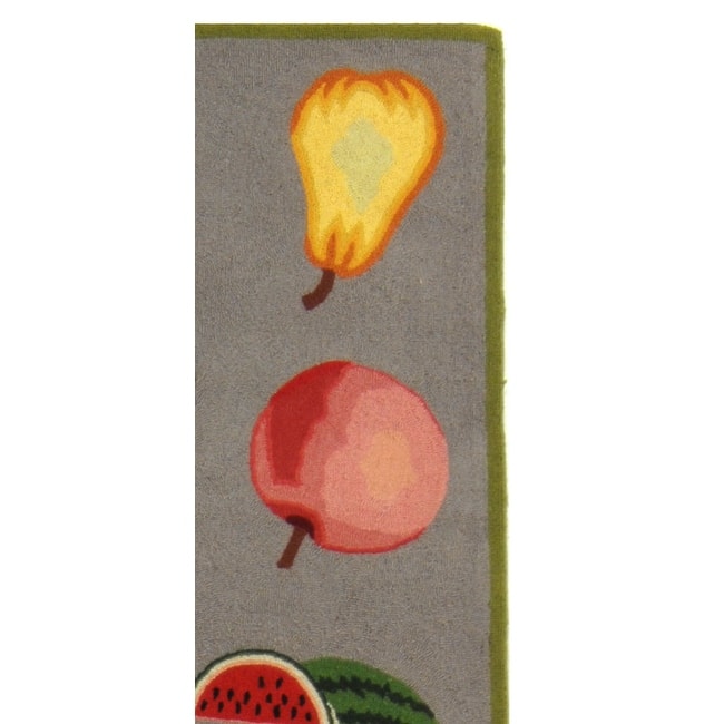 SAFAVIEH Handmade Chelsea Sefkije French Country Fruit Wool Rug