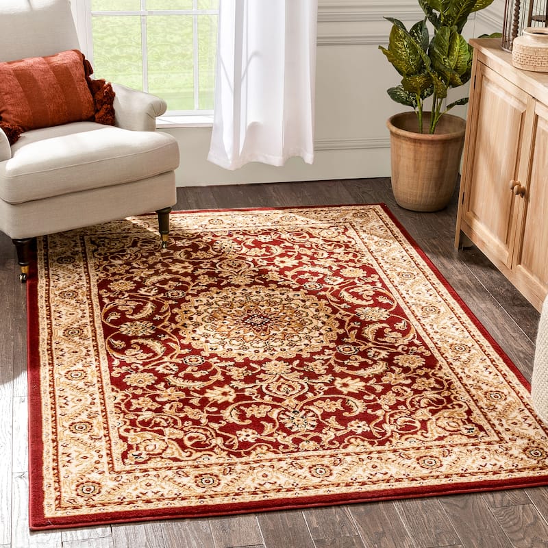 Well Woven Dulcet Mykonos Traditional Oriental Persian Area Rug