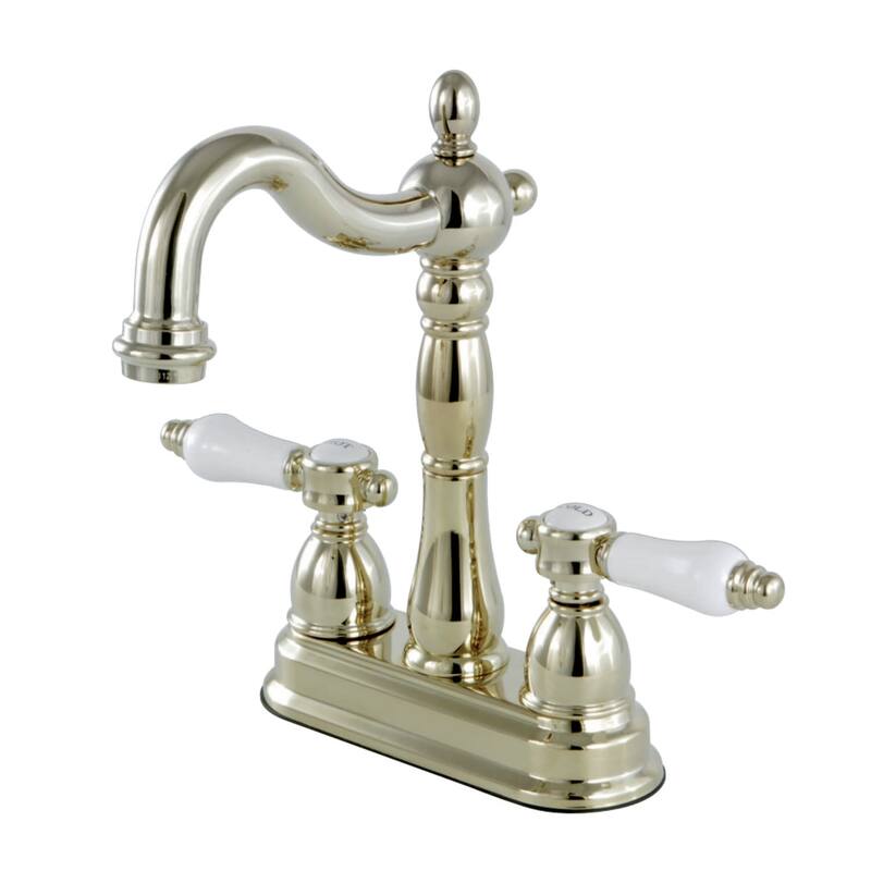 Kingston Brass Bel-Air 1.8 GPM Standard Bar Faucet - Polished Brass