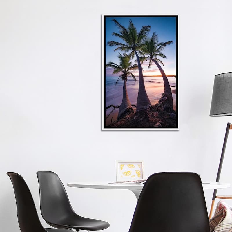 "Tropical Triple - Caribbean" by Stefan Hefele Framed