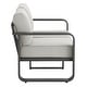 preview thumbnail 77 of 122, Spruce & Spring Outdoor Patio Furniture Set Aluminum Sofa Accent Chair