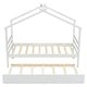 preview thumbnail 20 of 36, Twin Size House-shaped Platform Bed with Pull-out Trundle