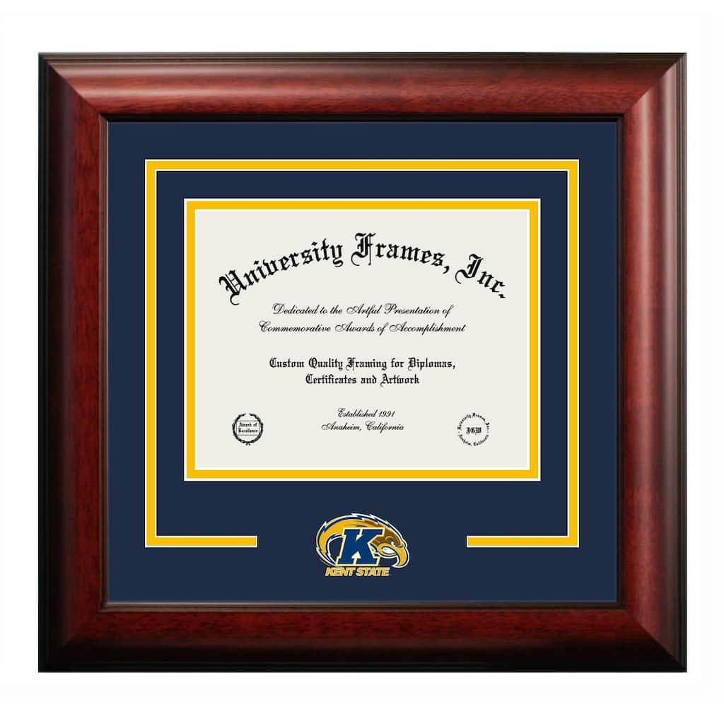 Kent State University 9w x 7h Spirit Diploma Frame