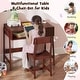 preview thumbnail 25 of 28, Costway Kids Desk and Chair Set with Storage Drawer and Hutch, Student - See Details