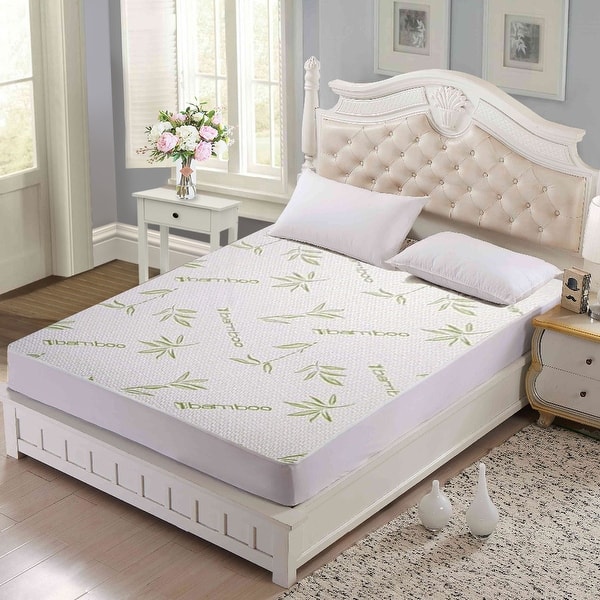 Home Sweet Home Hypoallergenic Bamboo Waterproof Mattress Protector - King