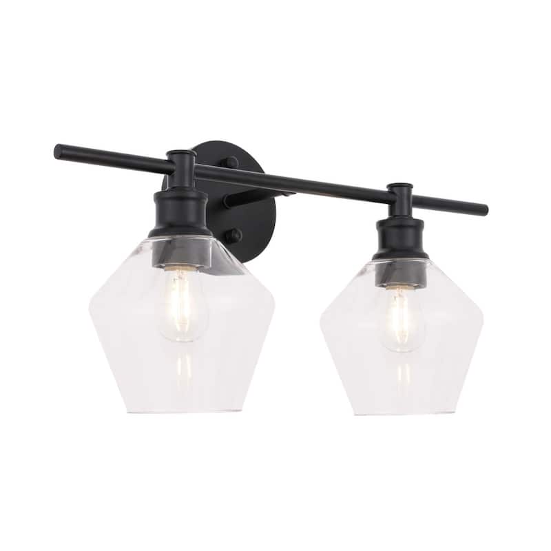 Gerald 2-Light Wall Sconce - 19.1/10.2 - 19.1/10.2