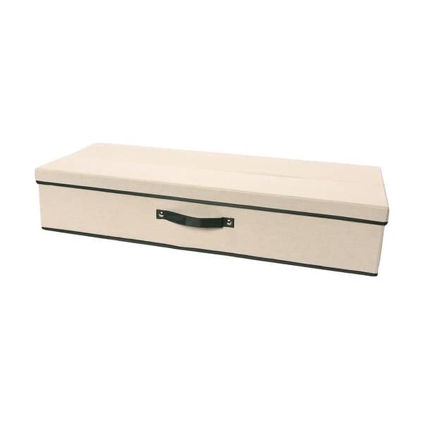 Household Essentials Holiday Gift Wrap Organizer with Lid - 36.4"L x 15.4"W x 7.3"H