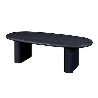 51'' Coffee Table For Small Living Spaces Wooden Side End Table Stable Functional Center Table Farmhouse Coffee Table
