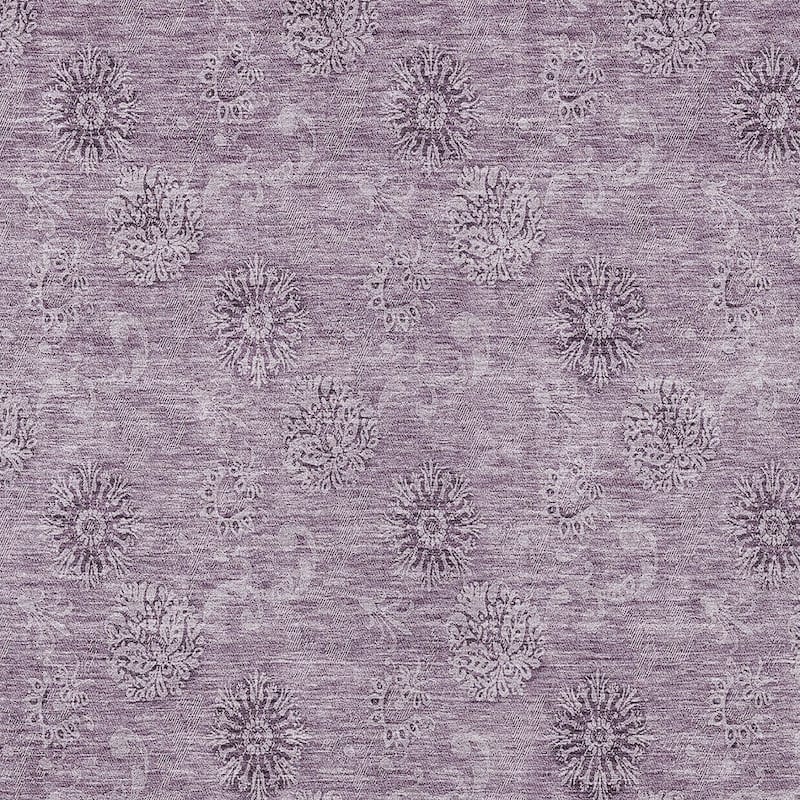 HomeRoots Floral Transitional Rectangle Outdoor Rug