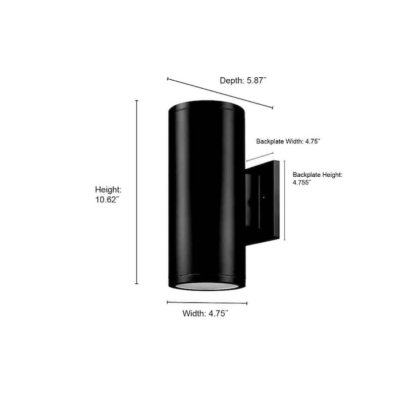 Millennium Lighting Vegas 1 Light Outdoor Wall Sconce