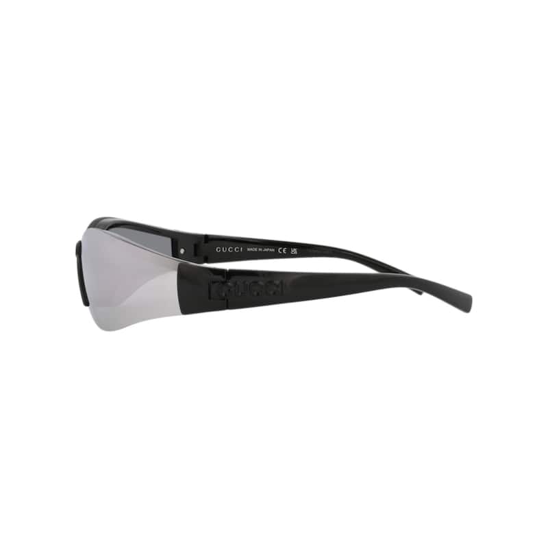 Gucci Shield-Frame Injection Sunglasses