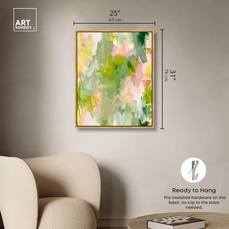 Quantum Hues I Canvas by Art Remedy