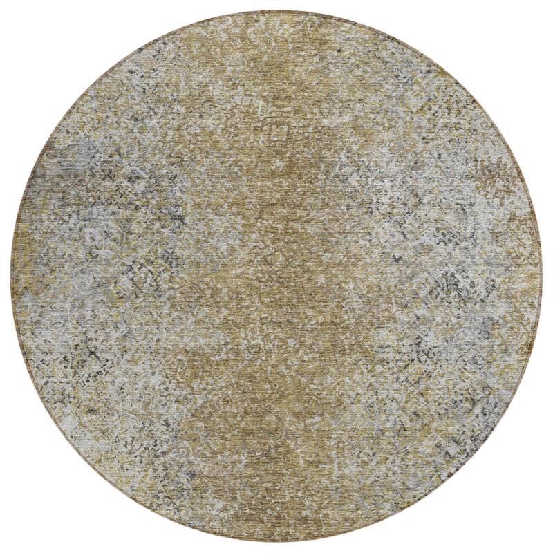 HomeRoots Oriental Transitional Rectangle Outdoor Rug