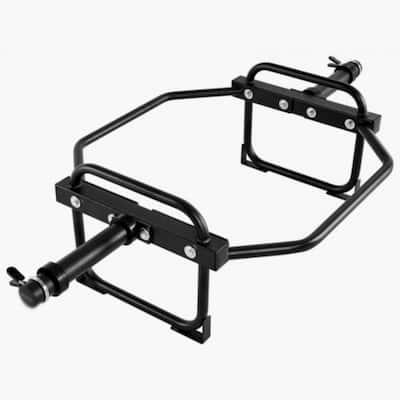 Adjustable Trap Bar with Spacer Rings for Comfortable Deadlift Squats and Weightlifting - 56.3” x 28.5” x 14.4”