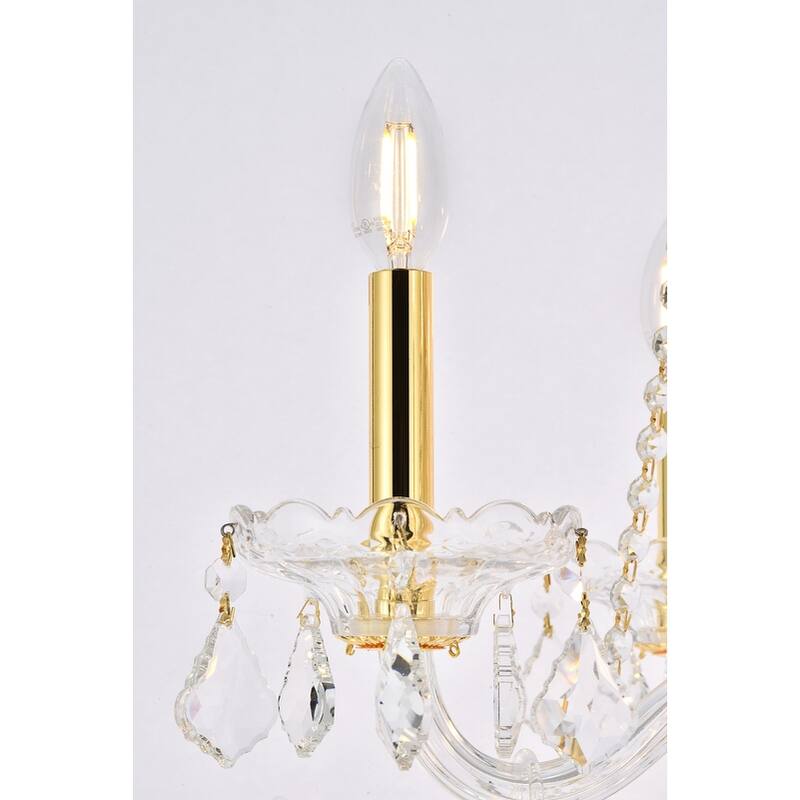 Verona 15-Light 33 in. Chandelier (Available in Chrome and Gold)