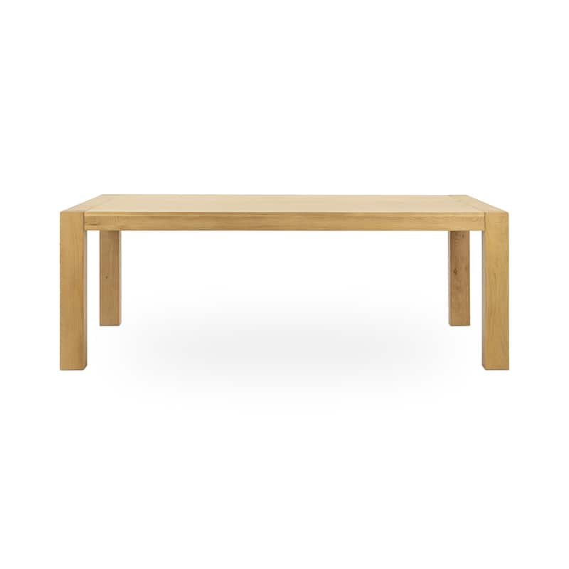 Kosas Home Parsons 84" Oak Wood Dining Table