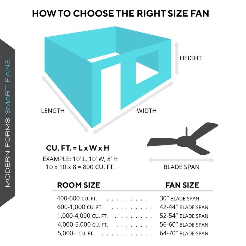 Bolo Indoor or Outdoor 3-Blade 56in Smart Ceiling Fan