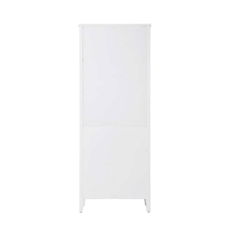 Laura 16-28 Inch Open Shelving Bath Storage Cabinet