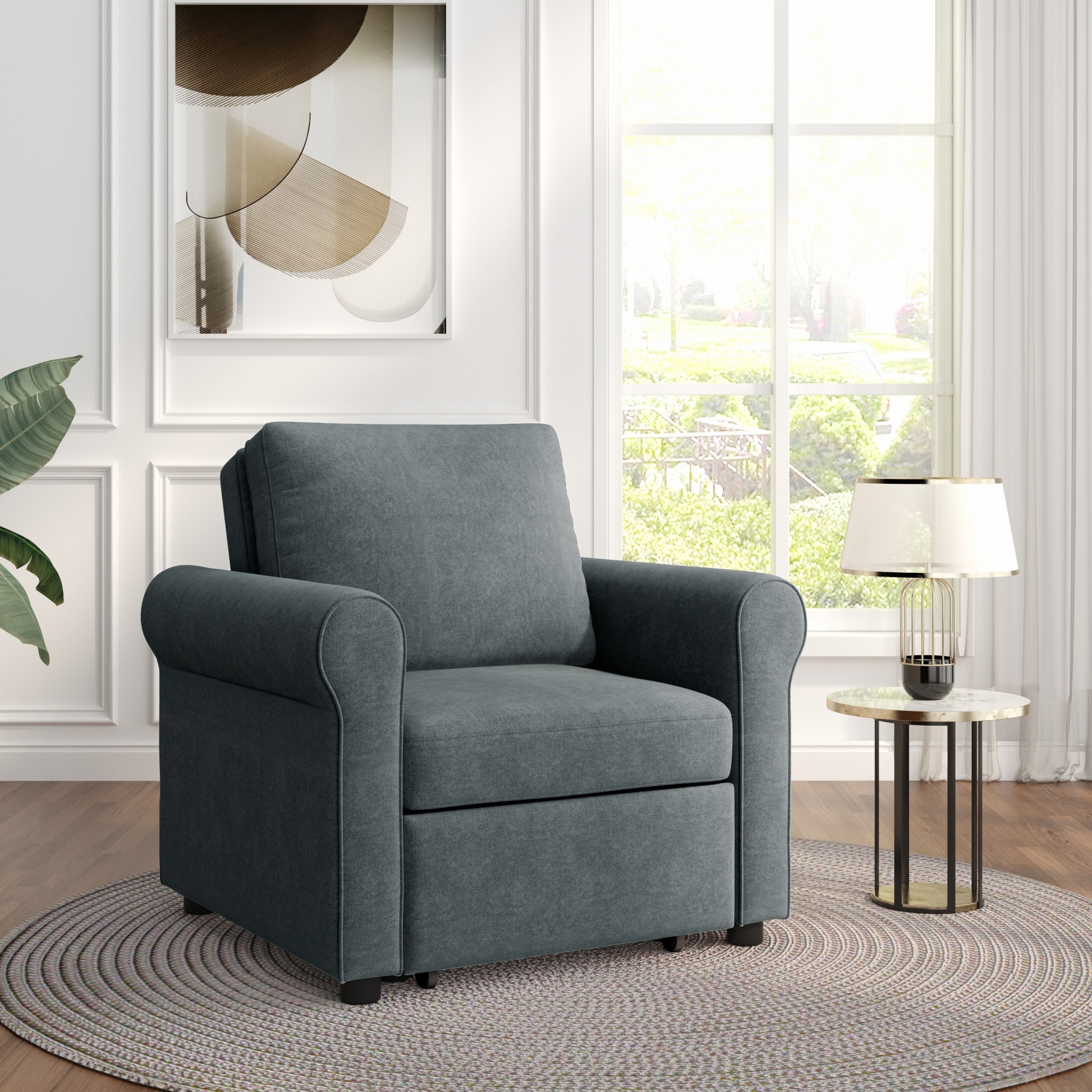 Convertible sleeper on sale chair