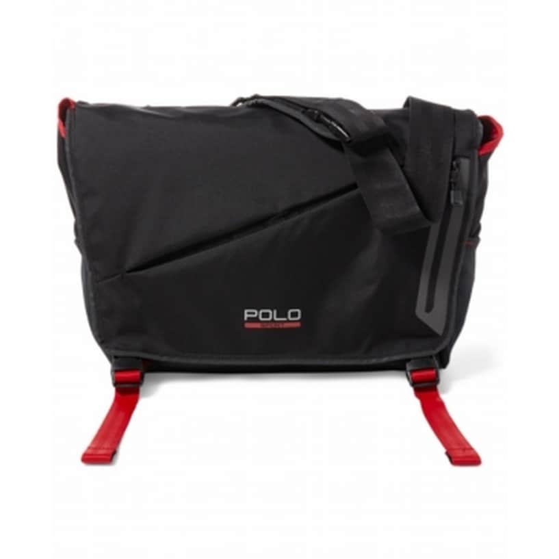 red messenger bag mens