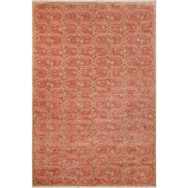 Bohemien Ziegler Twana Hand Knotted Area Rug -6'2" x 8'11" - 6 ft. 2 in. X 8 ft. 11 in.. Opens flyout.