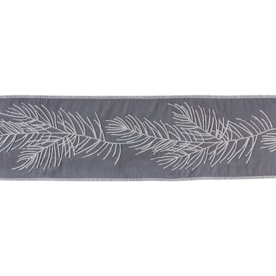 Pine Branch Ribbon 4" x 5 yds.