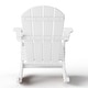 preview thumbnail 9 of 10, Laguna Hdpe All Weather Outdoor Patio Rocking Chair