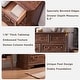 preview thumbnail 41 of 102, Farmhouse Drawers Dresser, Wood Chest of Drawers, Dressers Organizer
