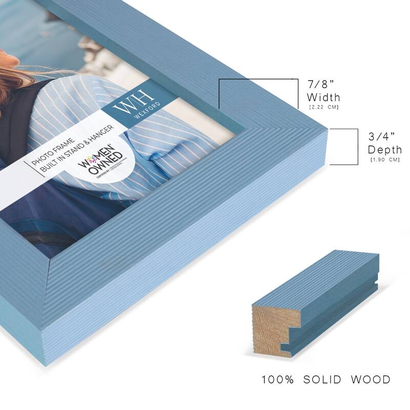 4 Piece Set Solid Wood Picture Frame