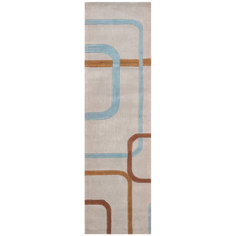 SAFAVIEH Handmade Modern Art Matthildi Modern Polyester Rug