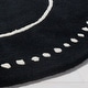 preview thumbnail 46 of 130, SAFAVIEH Handmade Bella Alverta Dotted Border Wool Rug