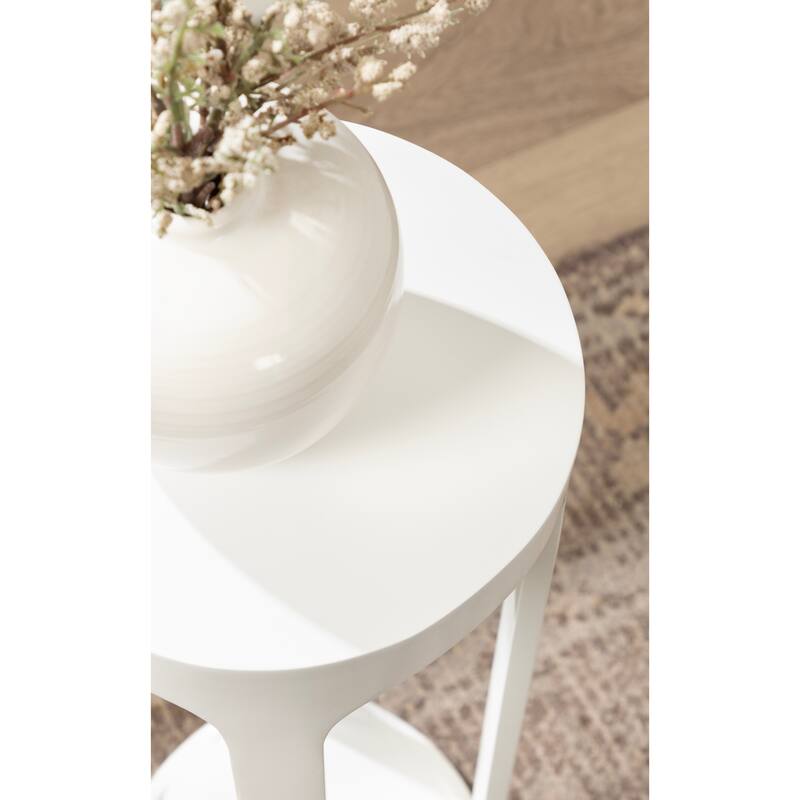 Kate and Laurel Dahl Wood Drink Table