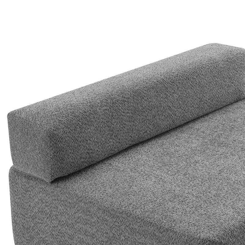 Oversized Modular U Shaped Sectional Sofa,Luxury Boucle Floor Couch,Convertible Compressed Couch,Spacious Foam-Filled Sofa