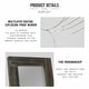 preview thumbnail 4 of 4, Retro Distressed Hollow Wood Full-length Floor Mirror