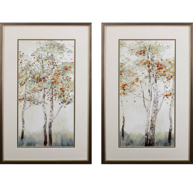 Propac Images Autumn First Breath Set of 2 Wall Art - Green - 31X19X1