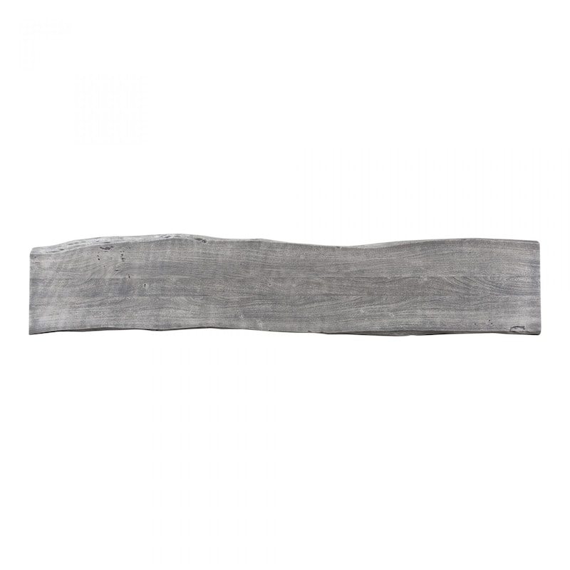 Aurelle Home Bennett Rustic Farmhouse Live Edge Bench