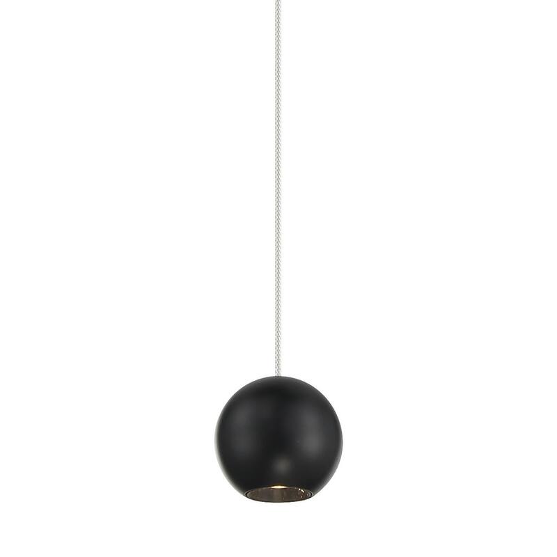 Kovacs P1460-L Itty 2" Wide LED Mini Pendant - Coal