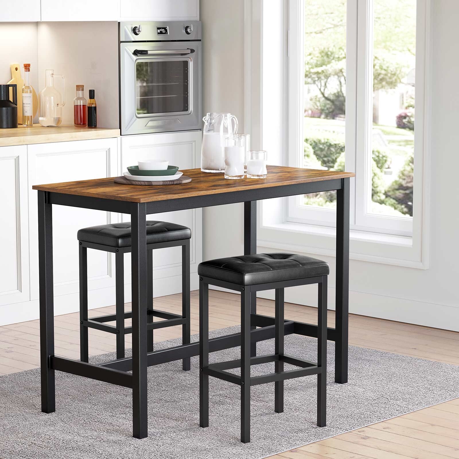 Two stool bar table outlet