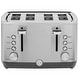preview thumbnail 1 of 4, GE 4-Slice Toaster Stainless Steel