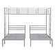 preview thumbnail 9 of 10, Full Over Twin Bunk Bed with Shelf