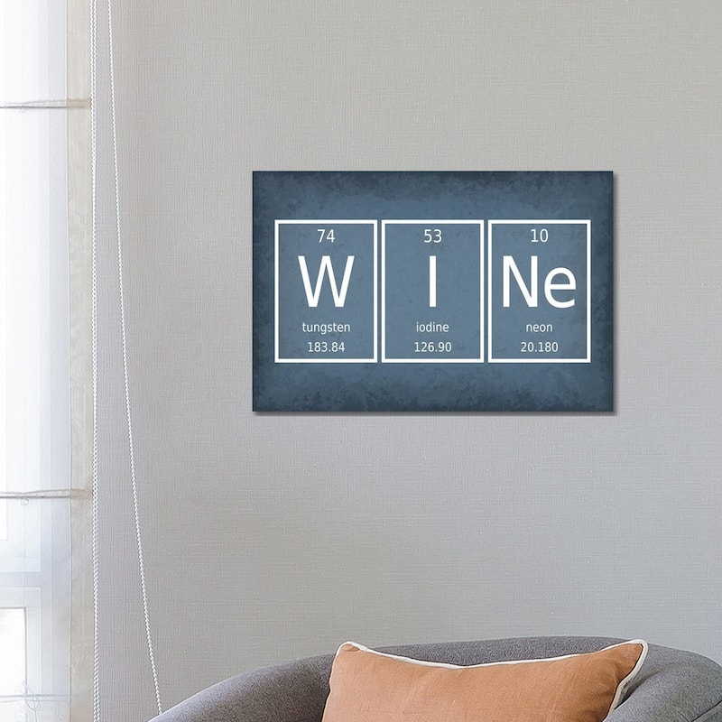 iCanvas "Wine" by GetYourNerdOn Canvas Print - 18x26x1.5