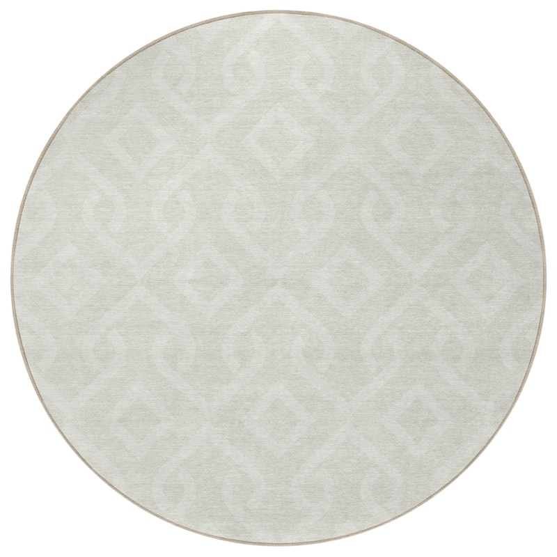 HomeRoots Geometric Transitional Rectangle Outdoor Rug