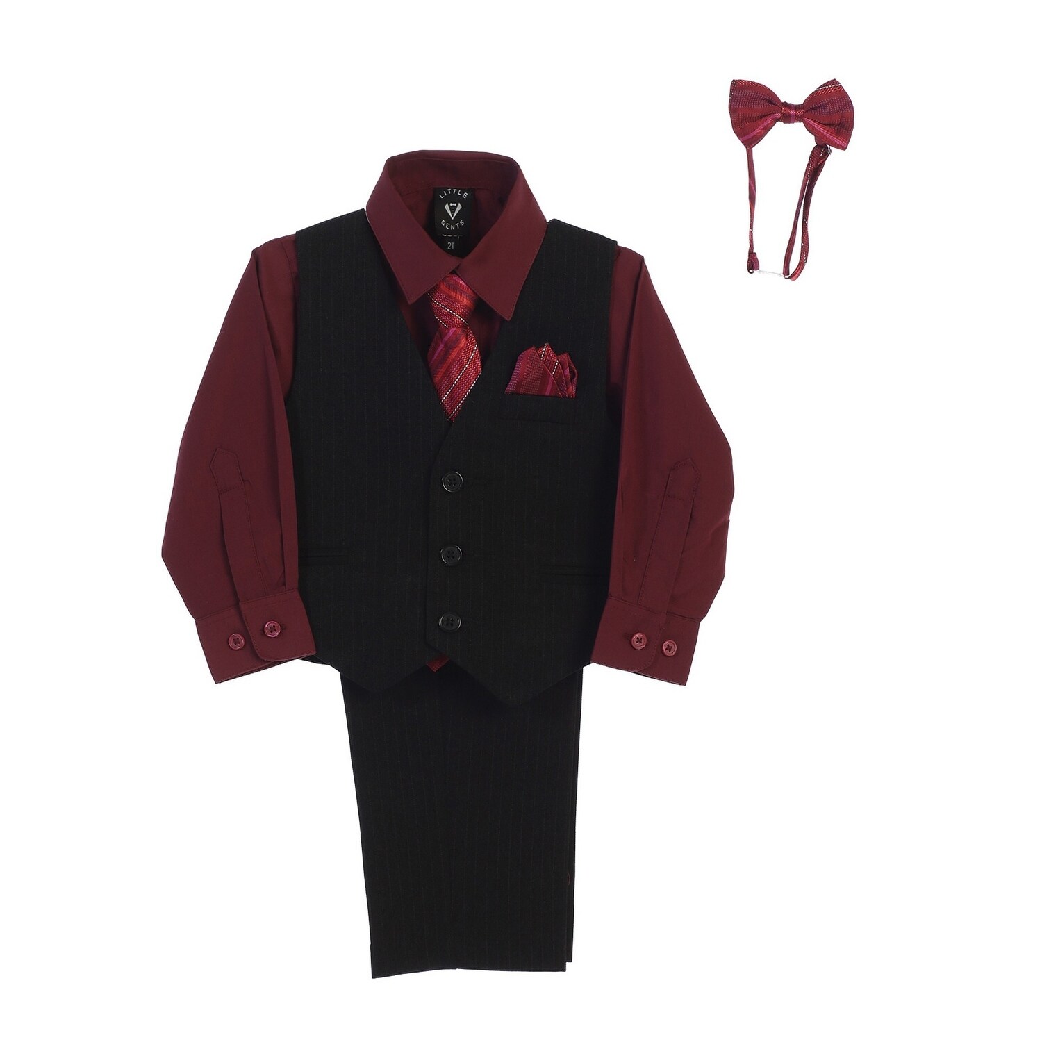 baby boy burgundy suit