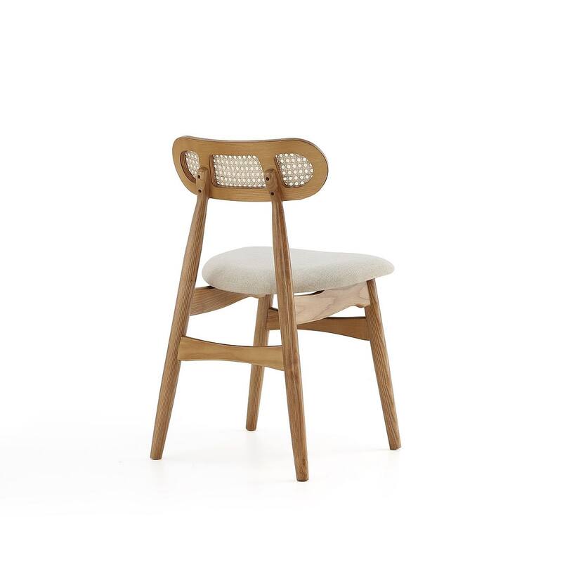 Manhattan Comfort Rockaway Colbert Modern 70.86 Solid Wood Dining Set