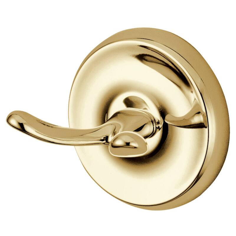 Classic Robe Hook - Polished Brass