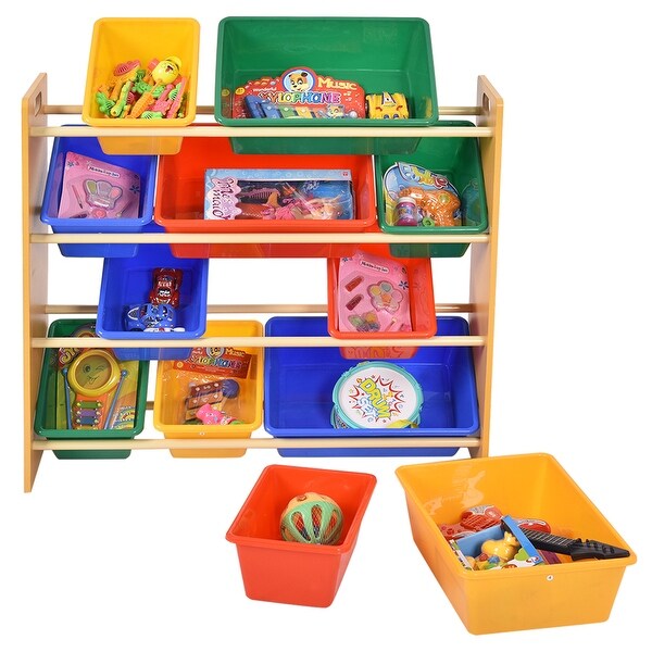 childrens storage bin organizer