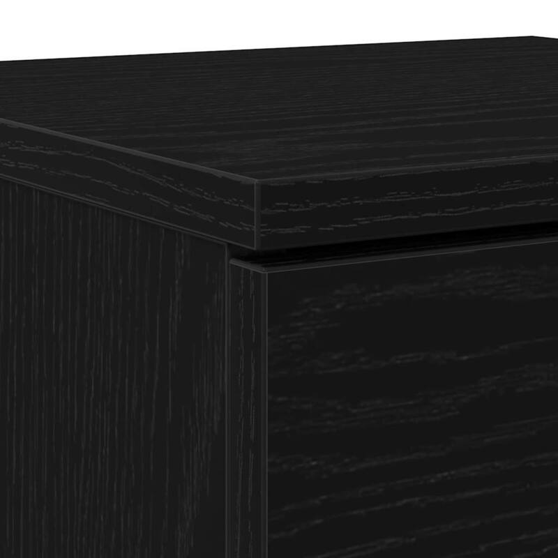 vidaXL Sideboard oak Engineered wood Sideboard Square Modern
